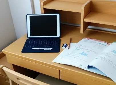 集中できる家庭学習環境の例