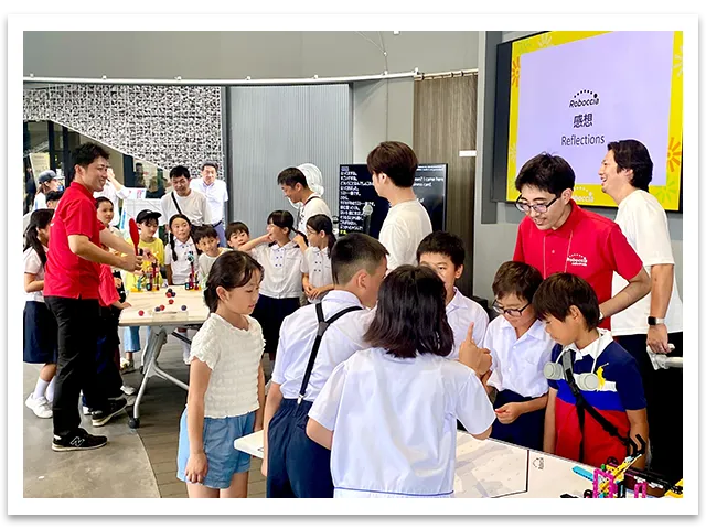 大阪関西万博ロボッチャEXPOの様子1