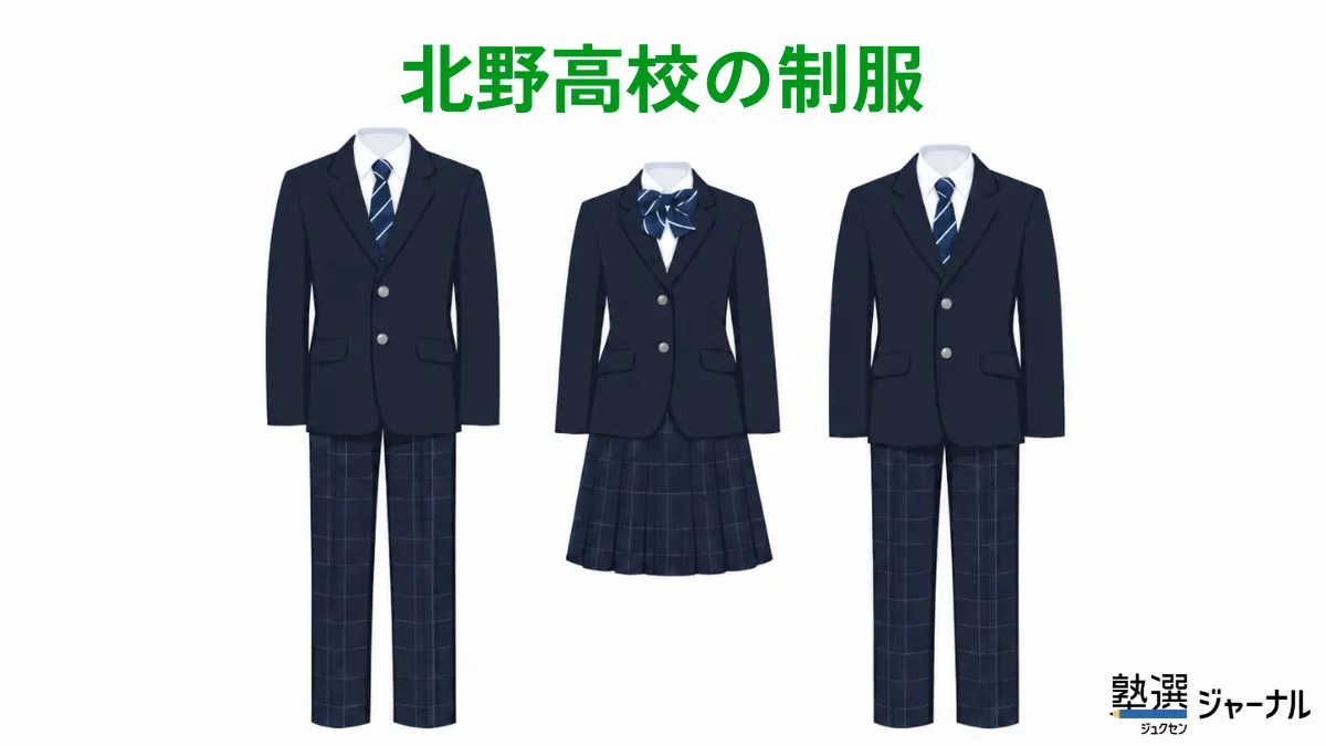 北野高校の制服