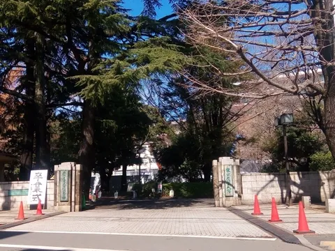東京農業大学のキャンパス風景