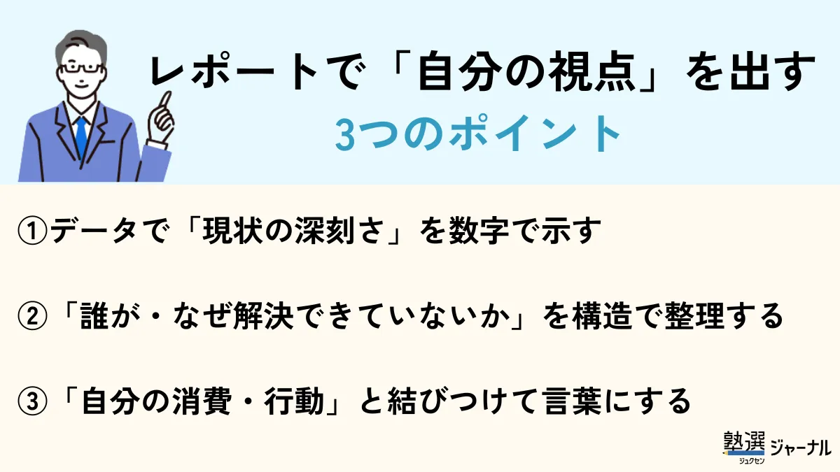 環境問題のポイント