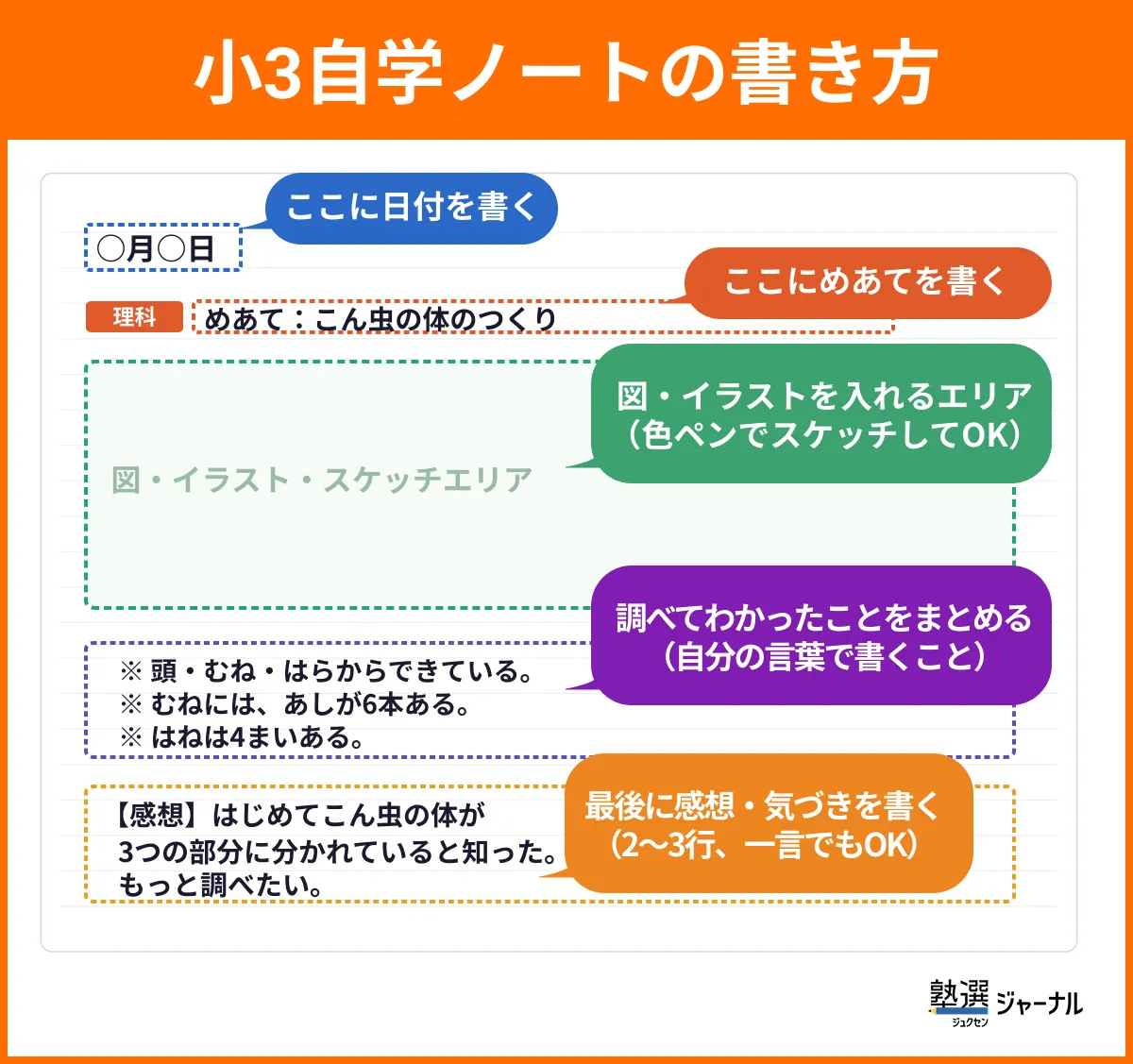 小3の自主学習ネタ160選！教科別・時間別ですぐ選べるアイデア集