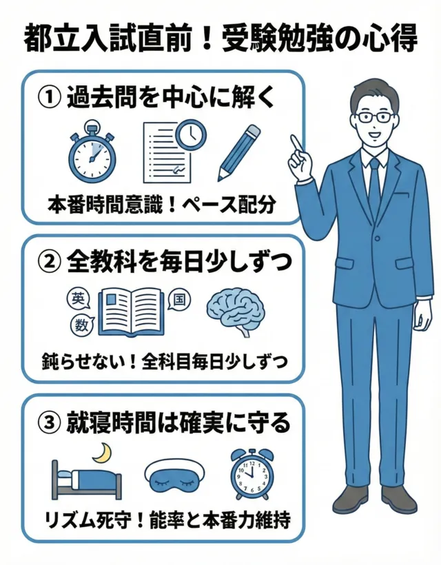 現役塾講師が教える都立高校入試の直前対策3選