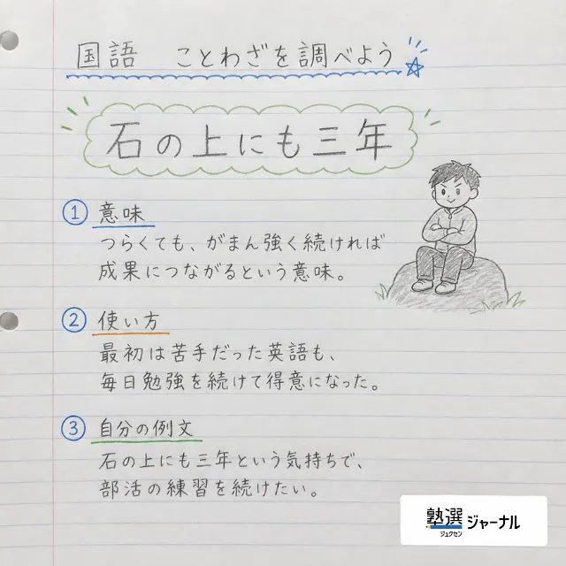 中1国語5分 1