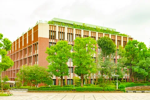 筑波大学のキャンパス風景