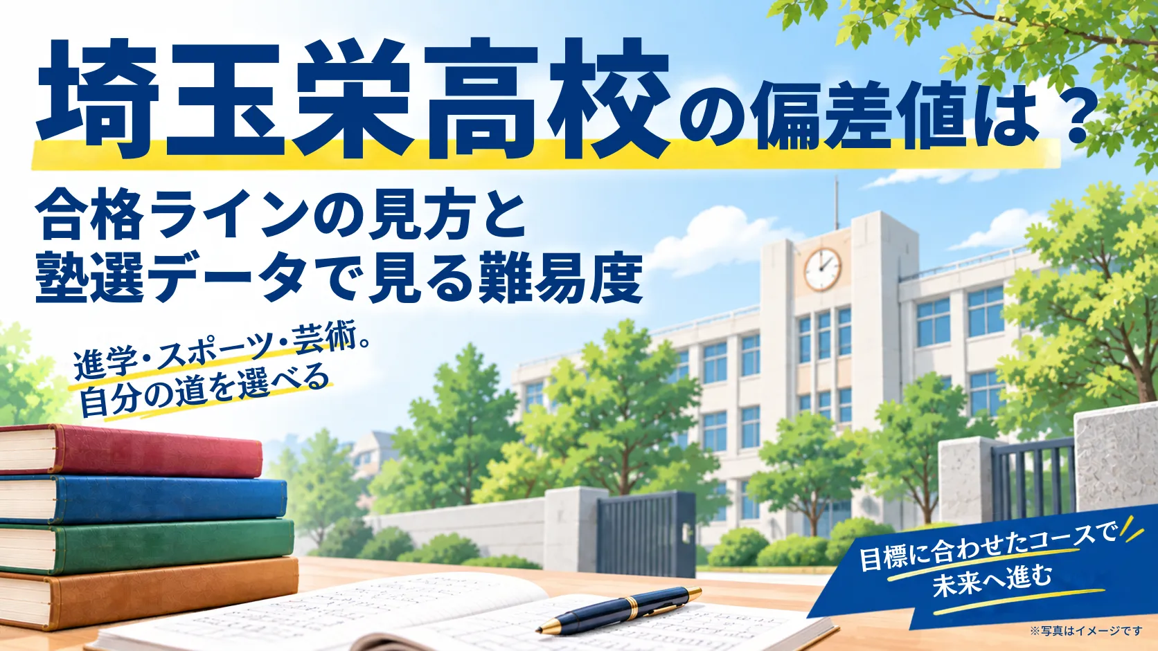 埼玉栄高校の偏差値は？合格ラインの見方と塾選データで見る難易度