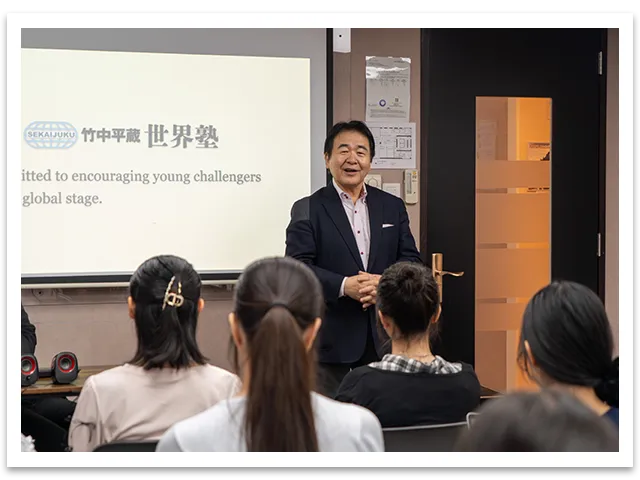 早稲田塾_未来発見プログラムの授業風景3