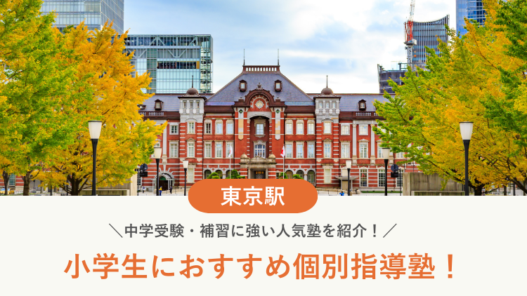 【2026最新】東京駅周辺の小学生向け個別指導塾10選！中学受験・補習に強い塾選び