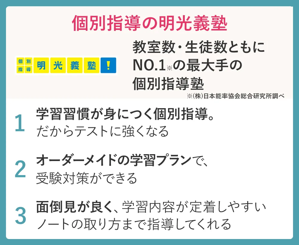 個別指導の明光義塾