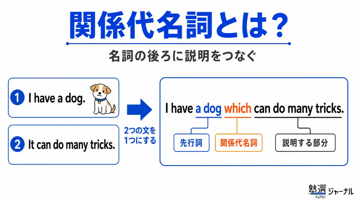 関係代名詞とは？