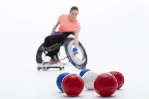 パラスポーツボッチャの風景