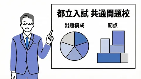 高校入試_都立共通問題校の出題構成