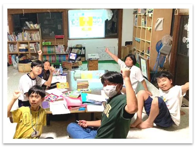 子ども社会塾の授業風景