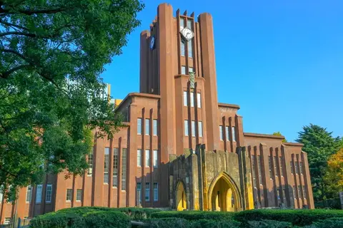 東京大学のキャンパス風景