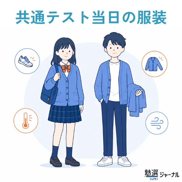 共通テスト当日の服装